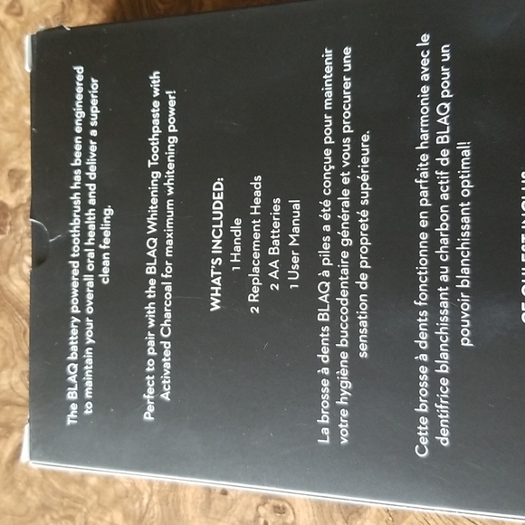 Blaq Battery Powered Toothbrush NIB Fab Fit Fun - Picture 4 of 4